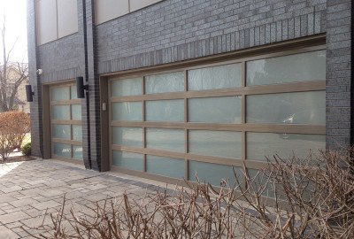 Logan Square Residential Garage Door & Frame After Project