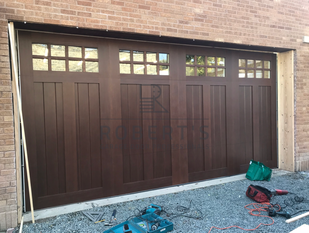 Clopay Canyon Ridge During Roberts Garage Door Professionals