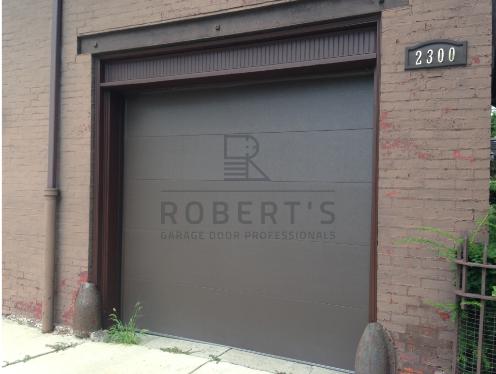 Logan Square Residential Garage Door And Frame Project After 3